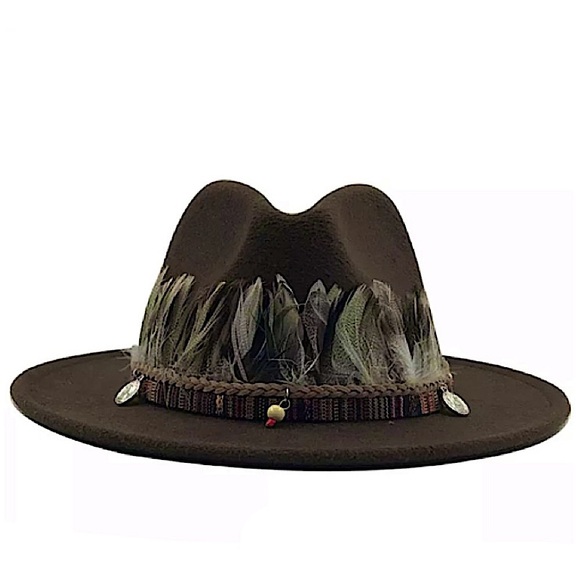 WIDE BRIM PANAMA HAT - Picture 1 of 2